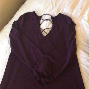 Express long sleeve top